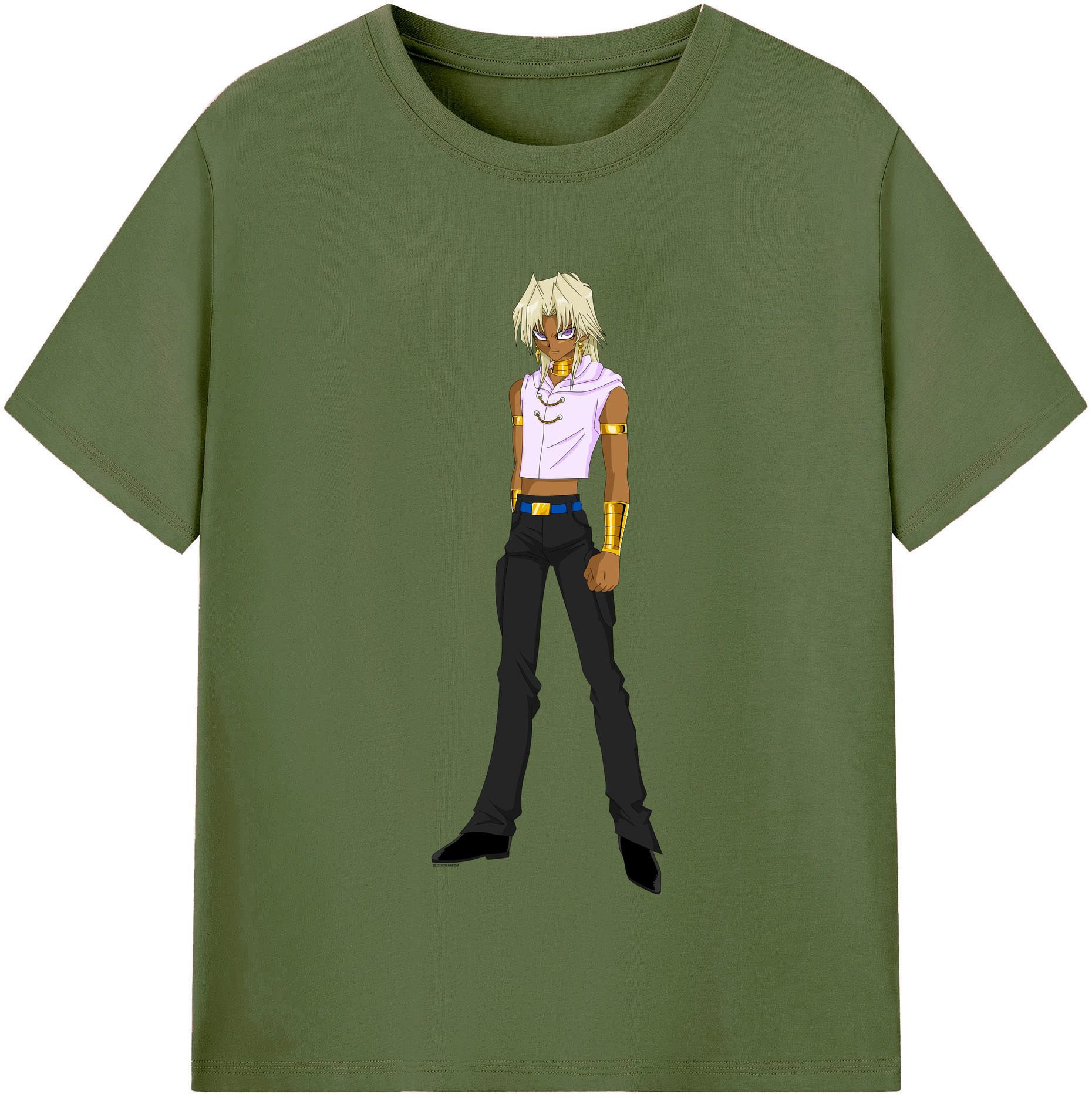 （画像用） 遊☆戯☆王 Yu-Gi-Oh! 綿100％半袖Tシャツ（フロントプリント）